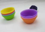 Cute Kitchen Household Items 5cm Round Silicone Cake Moulds Baking Tool