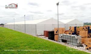 Wholesale 20x150m Temporary Large Marquee Tent With ABS Hard Wall Water Resistant from china suppliers