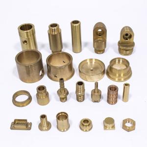 Wholesale ISO 9001 Brass CNC Turning Parts , CNC Machining Precision Parts Anodizing from china suppliers