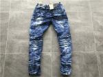 Men'S Medium Wash Denim Jeans , 5 Pockets Stretch Denim Skinny Jeans TW78814