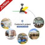Small Size 36 Inch Metal Blade Ceiling Fan Electric 3 CLR Brightness