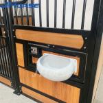 Powder Coated Metal Steel European Style Horse Stalls Adjustable Hinge