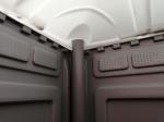 Portable Readymade Plastic Toilet Anti UV HDPE Construction Site Restrooms