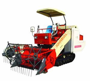 Wholesale Most Popular self-propelled fullfeeding rice combine harvester 4LZ-1.0 paddy/dryland grain from china suppliers