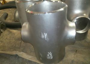 Wholesale Stainless Steel Butt Weld Pipe Fittings Cross Pipe Cross ASME / ANSI B16.9 from china suppliers