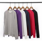 wholesale blank men's french terry wholesale crewneck sweatshirt