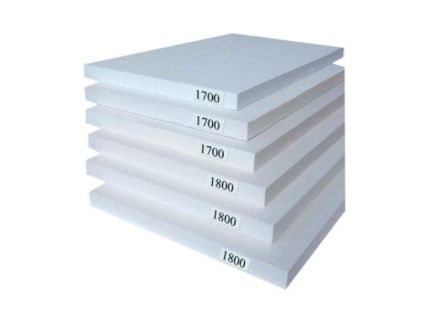High Density Ceramic Fiber Board , Furnace Chamber Ceramic Fiber Insulation