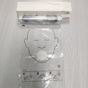 Wholesale Cpr Face Mask One Way Valve Disposable Uses First Aid Training Keyring Cover Roll from china suppliers