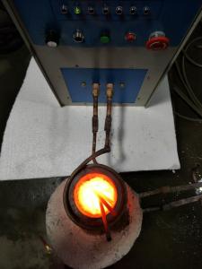 Wholesale Mini 1kg 5kg 10kg Iron Copper Gold Silver Melting Furnace Induction Furnace from china suppliers