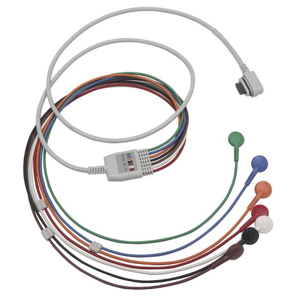 Quality GE SEER LIGHTR Holter ECG Cable and Leadwires 2008594-002 for sale