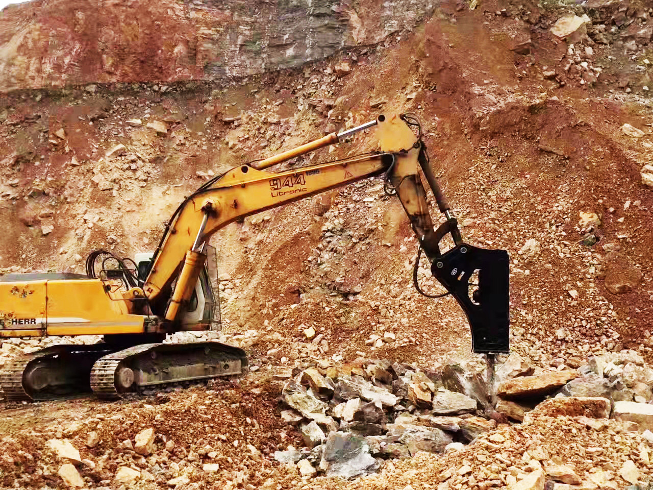 Rammer Hydraulic Hammer Attachments 180 BPM - 200 BPM Jack Breaker