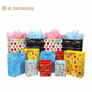 Wholesale Eco-Friendly Custom Logo Take-away Kraft Paper Bag for Clothing and Shoes Biodegradable from china suppliers