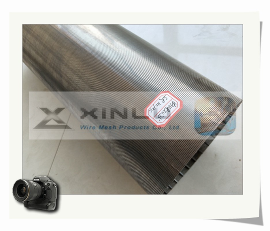 Water Well Wedge Wire Screen Pipe SS201 80mm - 500mm Diameter