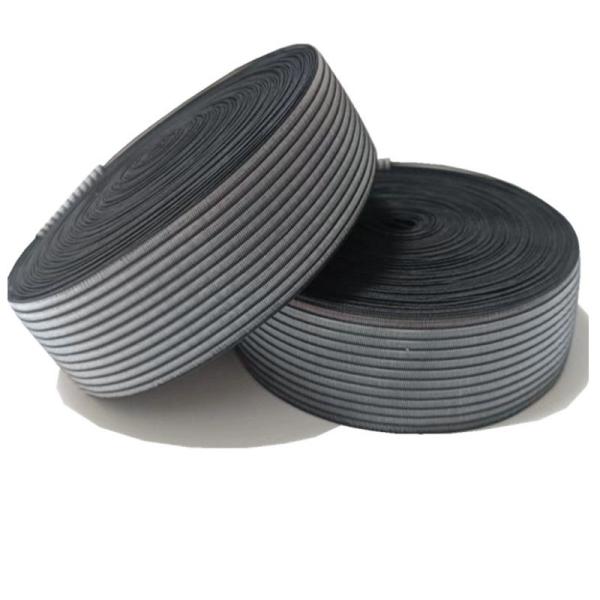 Garment Metallic Webbing Transparent Fish Filament Elastic Band