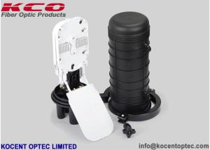 Wholesale 4 Port Mini FOSC Dome Fiber Optic Splice Closure 24 Cores IP68 Waterproof from china suppliers