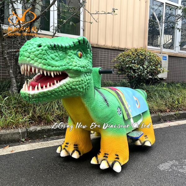 Quality Child Dinosaur Amusement Scooters Coin Operated for Theme Park for sale