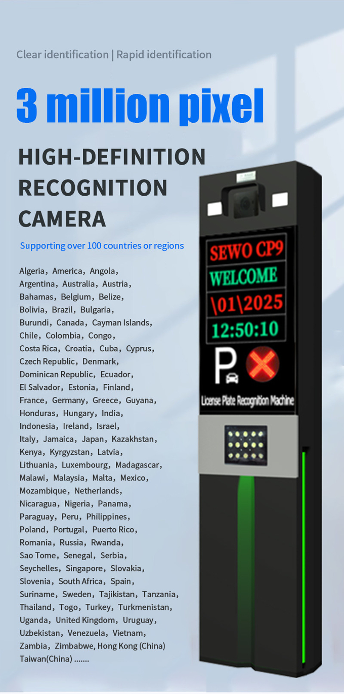Alpr System Automatic Licence Plate Recognition Vietnam Thailand Parking System