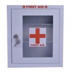 Empty Steel Medicine Lock Box Wall Mounted