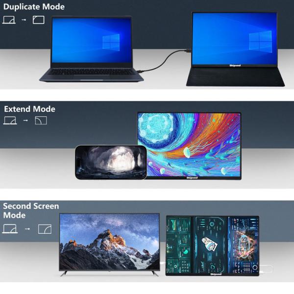 11.6 Inch IPS Portable Touch Screen Monitor 1366x768