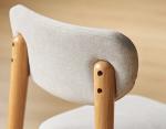 Custom Modern Furniture Solid Wood Dining Chair for Dining Room and Living Room