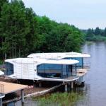 Outdoor Prefab Space Capsule House for Hotel in 20'/40' Container Transport and