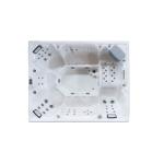 Freestanding Rectangle Hot Tub With Powerful 3KW/110~220V Electric Heater For