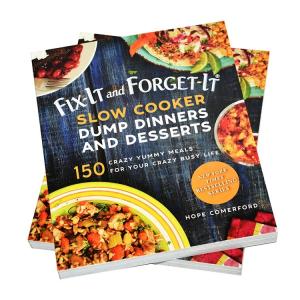 Wholesale CMYK Color Recipe Cook Book Softcover Binding Coated Paper Book Printing from china suppliers