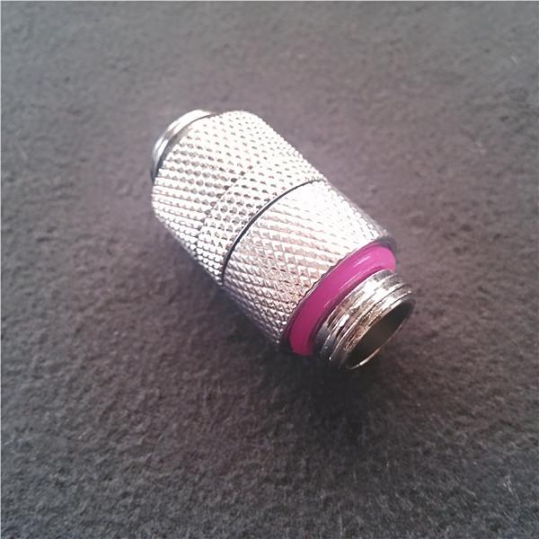 Quality G1/4” Thread 3/8"X1/2" Compression Fitting,Nickel plating. for sale