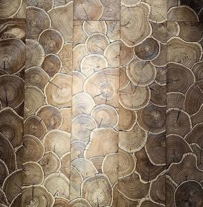 Wholesale European Oak End Grain Engineered Wood Flooring, Leaf Pattern from china suppliers