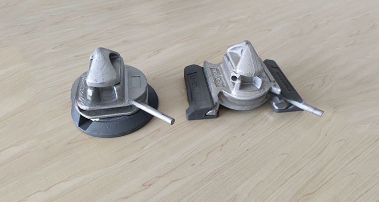 Container Lashing Parts Materials Breech Base Shipping Container Bottom Twist Lock for Long-lasting Retrofit/Upgrade