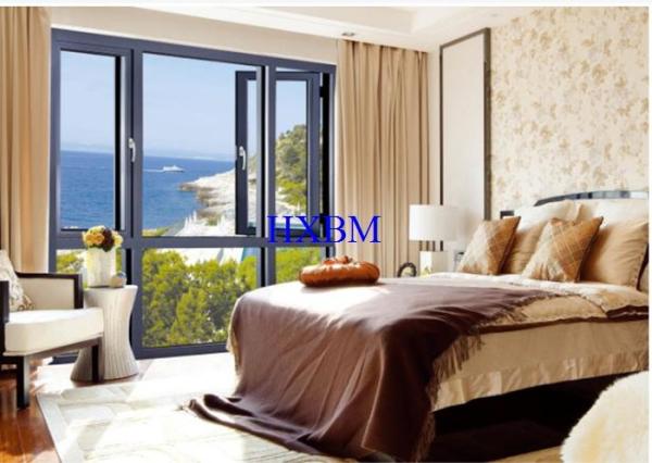 Beautiful And Delicate Aluminum Tilt And Turn Windows High Wind Pressure