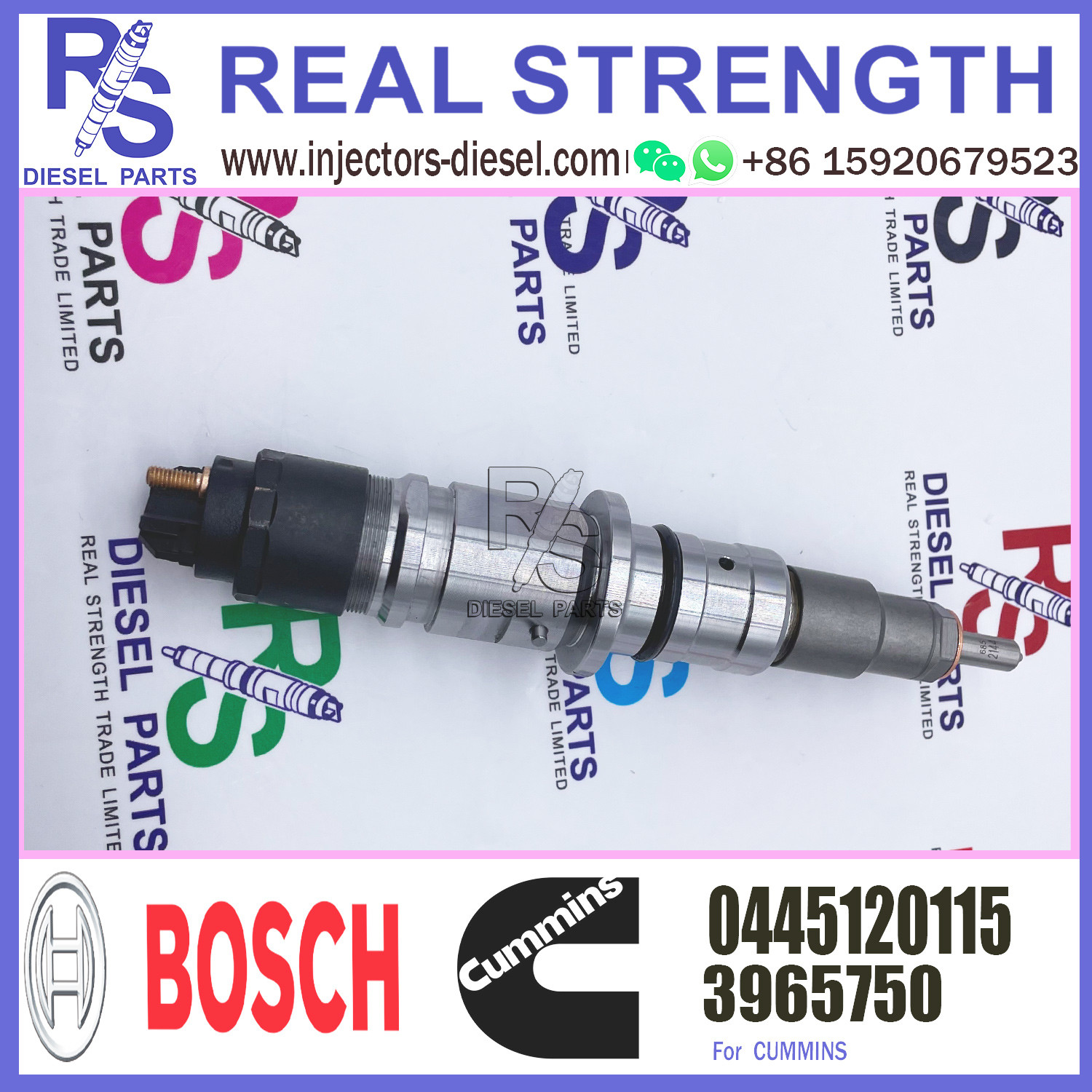 Fuel Diesel Injector Nozzles For Cummins Crin 0445120038 0445120240 0445120115 0433171862 F00RJ01941 04