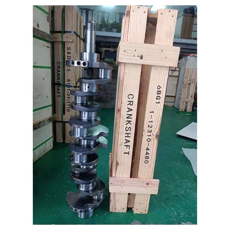 Isuzu ZX200-1/ZX200-5G Excavator Crankshaft 6BG1 Diesel Engine Parts 1-12310-448-0