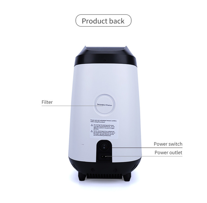 9L Silent Oxygen Generation Device Medical Continuous Portable Oxygen Concentrator