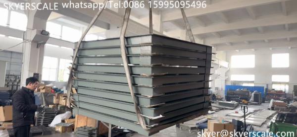 Industrial 5 Ton Capacity Carbon Steel 1.2*1.5m Digital Platform Floor Scale