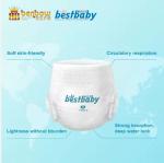 Ergonomic design comfortable and fit disposable baby pant diaper
