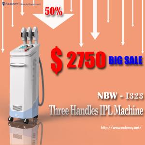 Wholesale 50% discount three handles high power portable ipl for unwanted hair removal from china suppliers