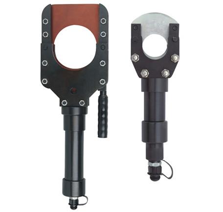 Jeteco Tools brand CC-100B hydraulic cable cutter head, operated by hydraulic