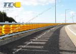 Durable Safety Roller Barrier Flexible Rotating Anti Collision Barrel Guardrail