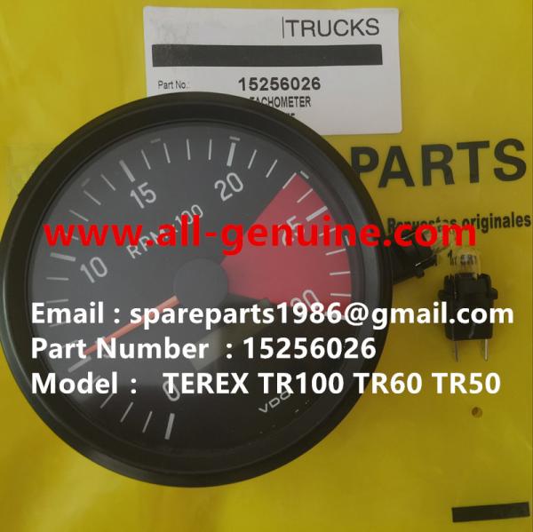 TEREX 15256026 TACHOMETER NHL DUMP TRUCK MINING COAL QUARRY TR35 TR50 TR60 TR100