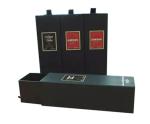 custom drawer wine packaging box luxury red wine book shape gift box liquor