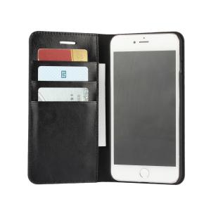 China iPhone 8 Case, Genuine Leather Wallet Case Folio Flip Cover for iPhone 5/6/7/8/X/XS/XS MAX/XR on sale