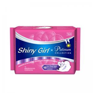 China Skin Friendly Women Sanitary Napkin Panty Super Absorb Menstrual Silk Sanitary Pads on sale