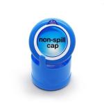 Reusable Plastic Packing Material , 5 Gallon Non Spill Caps Blue Color