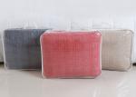 Washed Solid Geometric Bedspreads And Coverlets 3Pcs 100% Cotton For Home