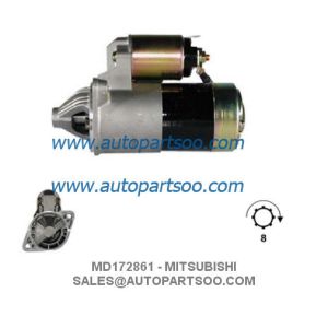 Buy cheap MD172861 MP112033 - MITSUBISHI Starter Motor 12V 1.2KW 8T MOTORES DE ARRANQUE from wholesalers