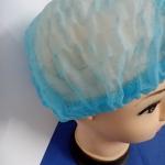 Non Woven Disposable Clip Mob Cap For Medical Use Free Sample