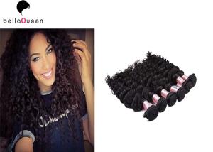 Wholesale Remy 100G Indian Double Drawn Hair Extensions Curly Natural Black from china suppliers