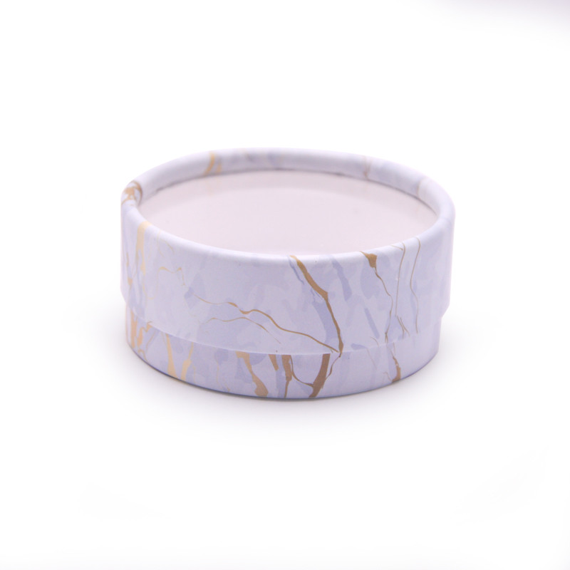 Round Transparent Window Eyelash Packaging Box With Lid And Bottom