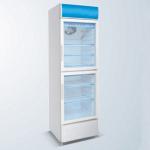 Double Door Sinlge Temperature Beverage Cooler,Display Cooler,,Commercial